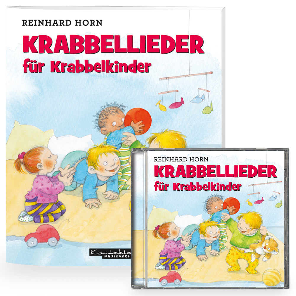 Krabbellieder für Krabbelkinder (Heft/CD) Krabbellieder für Krabbelkinder (Heft/CD)