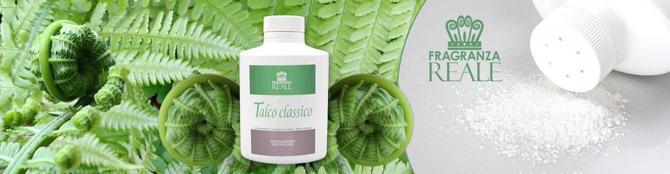 Talco Classico: Naturreiner Puder für streichelzarte Haut.