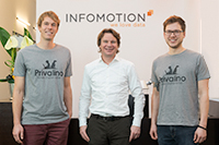 Dr. Nicolai Erbs, Mark Zimmermann, Patrick Schneider (v. l.)
