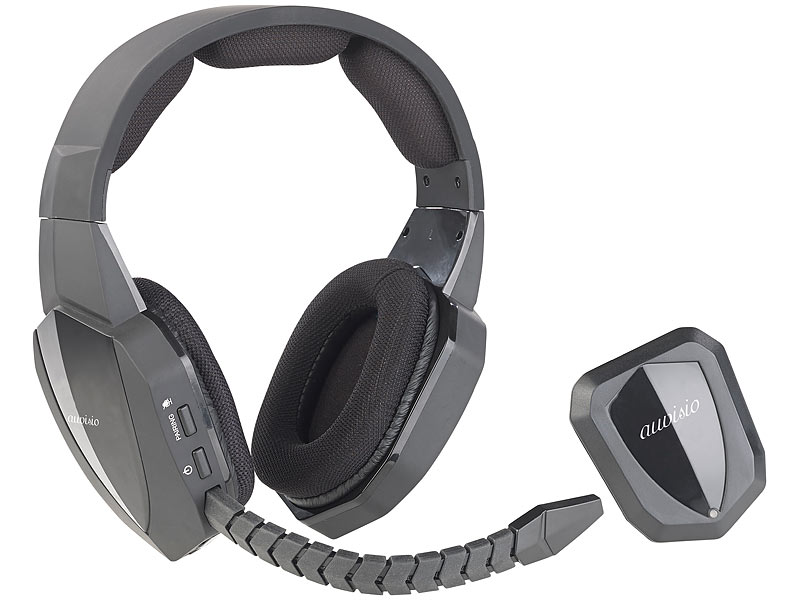 auvisio Kabelloses Gaming-Funk-Headset GHS-500.air mit TOSLINK, www.pearl.de