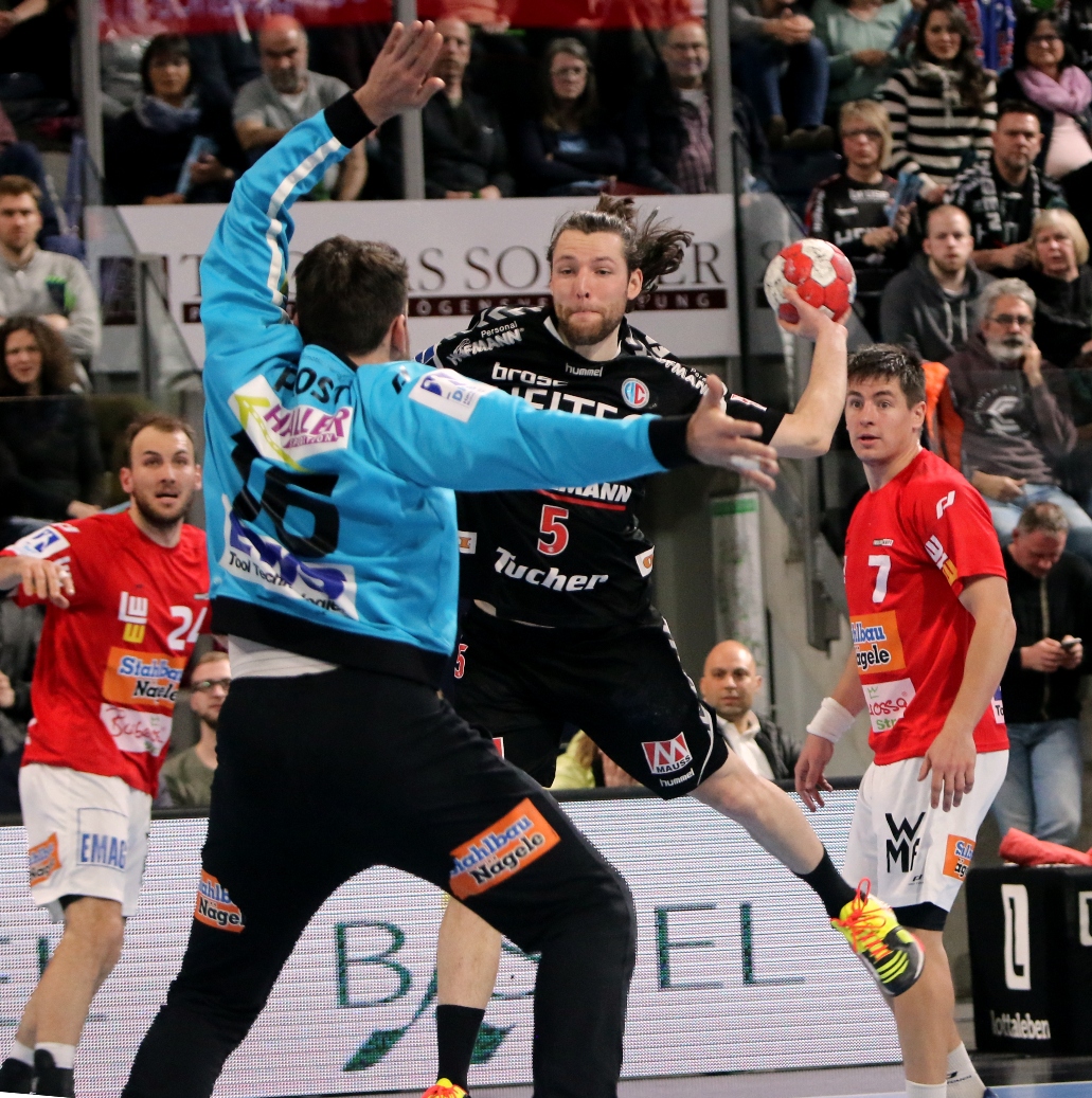 (©Foto: HJKrieg, Erlangen) Trotz starkem Kampf: HC Erlangen unterliegt daheim FRISCH AUF Göppingen