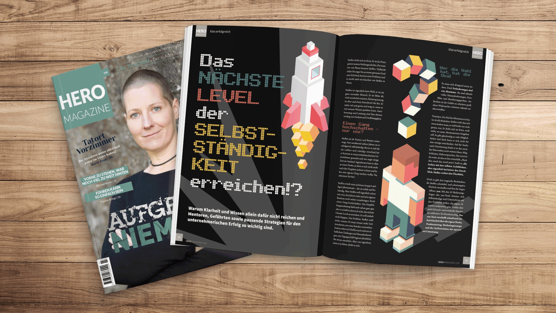 Das HERO MAGAZINE 1|18 der werdewelt