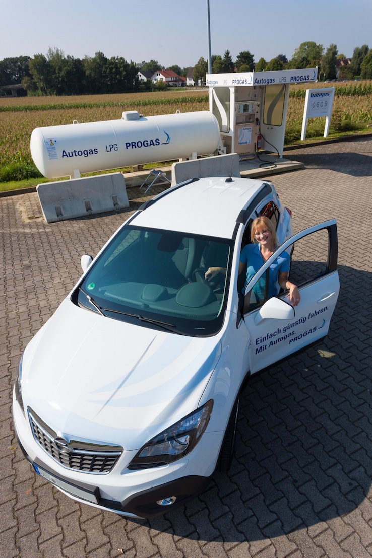 Mit 400 eigenen Tankstationen verfügt PROGASüber eines der größten Versorgungsnetze für Autogas. (Bi