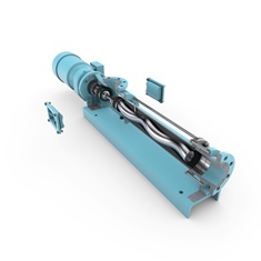 Die Schnelltausch-Konstruktion der OptiFix ermöglicht rasche und sichere Instandhaltungsarbeiten.
