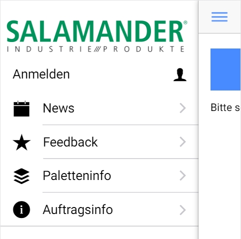 Die neu entwickelte App?SIPortal?dient als kompakte Ergänzung im Salamander Service-Bereich