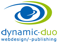 Logo der Firma dynamic-duo webdesign/-publishing