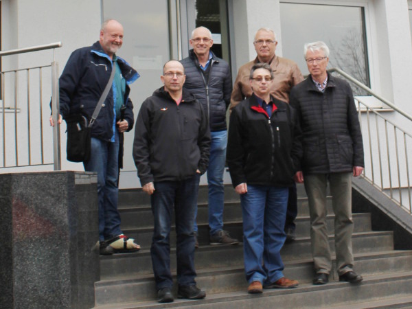 Wolfgang Stumpf, Jürgen Weber, Andreas Gallwitz, Helmut Gärtner, Klaus Riemann, Wilfried Küchemann