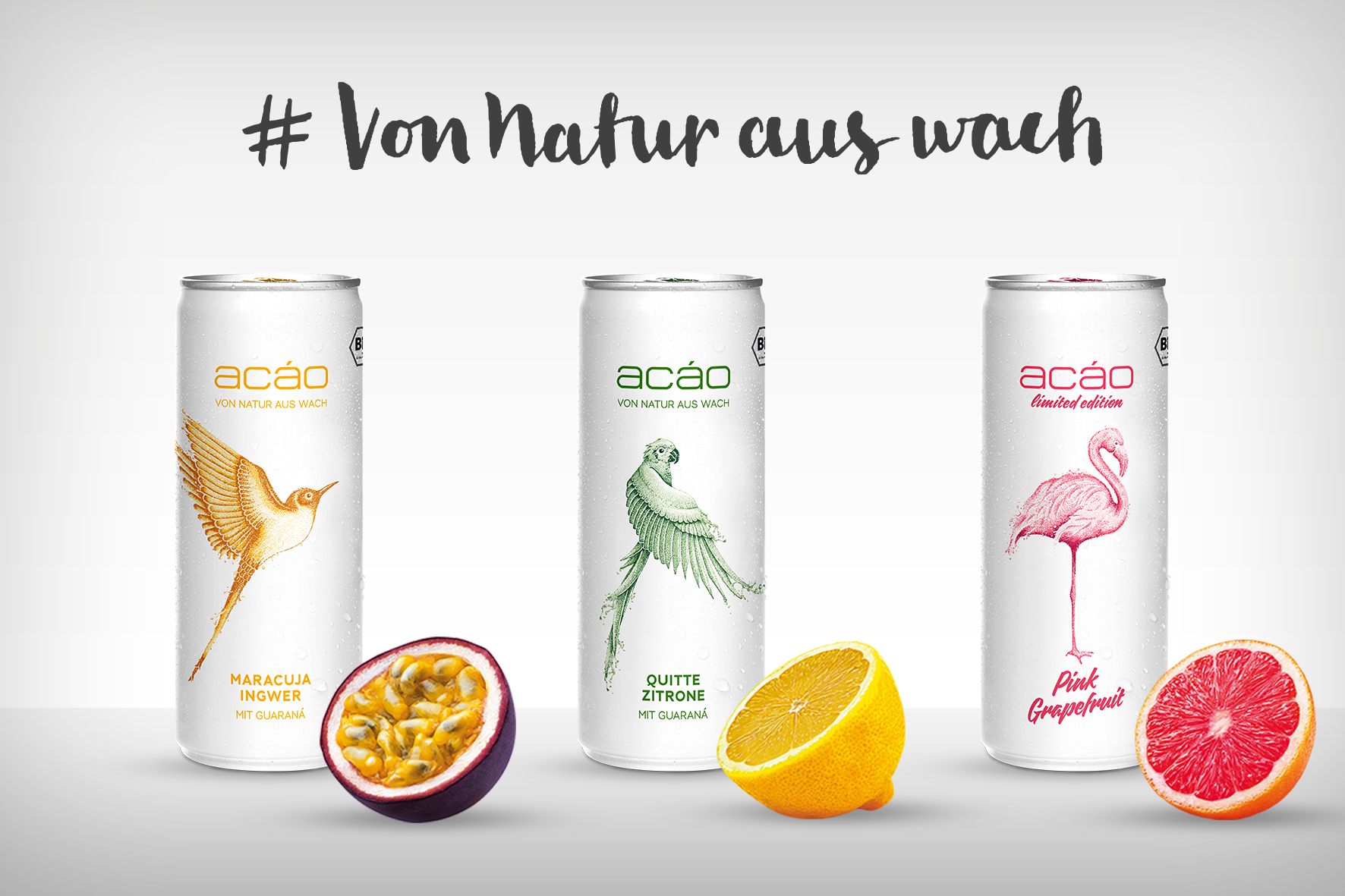 Die neuen Sorten Maracuja-Ingwer und Pink Grapefruit Die neuen Sorten Maracuja-Ingwer und Pink Grapefruit