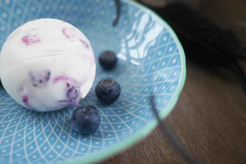  Eissorte Blueberry Cheesecake (Foto: Optimahl, frei zur Veröffentlichung bei Namensnennung)