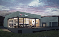 Visualisierung neues Autohaus: © plajer & franz project gmbh Visualisierung neues Autohaus: © plajer & franz project gmbh