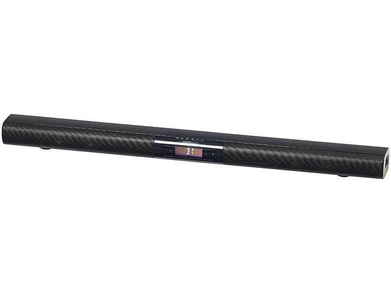 Aktive WLAN-Multiroom-Soundbar QAS-800.SB mit Amazon Alexa und Bluetooth, 80 Watt