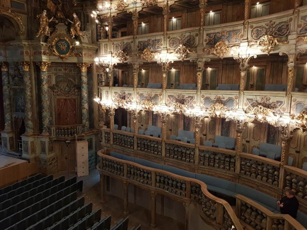 Das frisch renovierte Markgräfliche Opernhaus in Bayreuth verfügtüber eine einzigartige Raumakustik