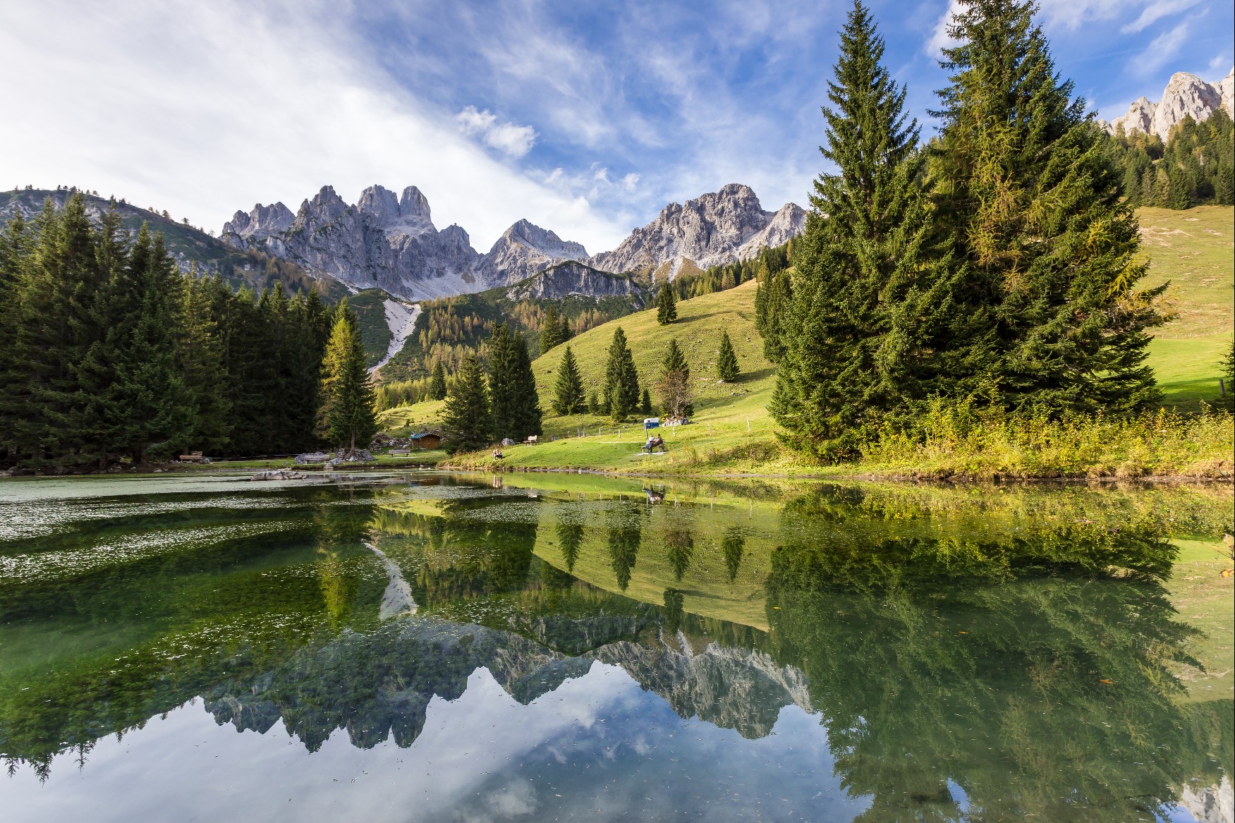 Der Almsee wirkt beruhigend (Bildquelle: Coen Weesjes)