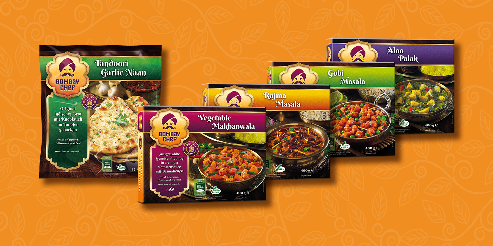 Bombay Chef - indische Currys und Tandoori Garlic Naan