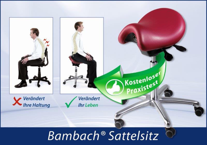 Jetzt den Bambach Sattelsitz kostenlos in testen.