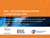 Titelblatt der Studie Titelblatt der Studie