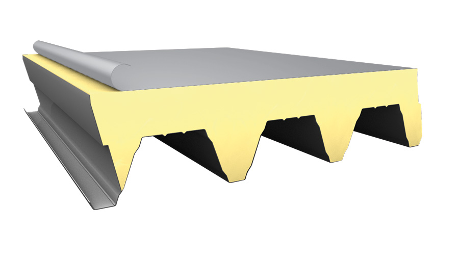 Gerade auch im Industriebau mit seinen Flachdächern im XL-Format zeigen sich die Stärken. (Bildquell