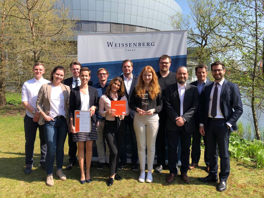Niedersächsischer Landessieger Innovationspreis-IT 2018 - Weissenberg Business Consulting