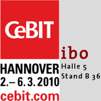Besuchen Sie ibo: Halle 5, Stand B 36