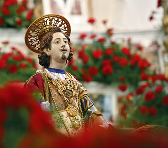 Statue des Heiligen Efisio © Sardegna Turismo Statue des Heiligen Efisio © Sardegna Turismo