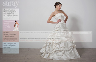 Webdesign eines Online-Shops für das Modeunternehmen Saray | © Ronald Wissler, Frankfurt am Main, ww Webdesign eines Online-Shops für das Modeunternehmen Saray | © Ronald Wissler, Frankfurt am Main, ww