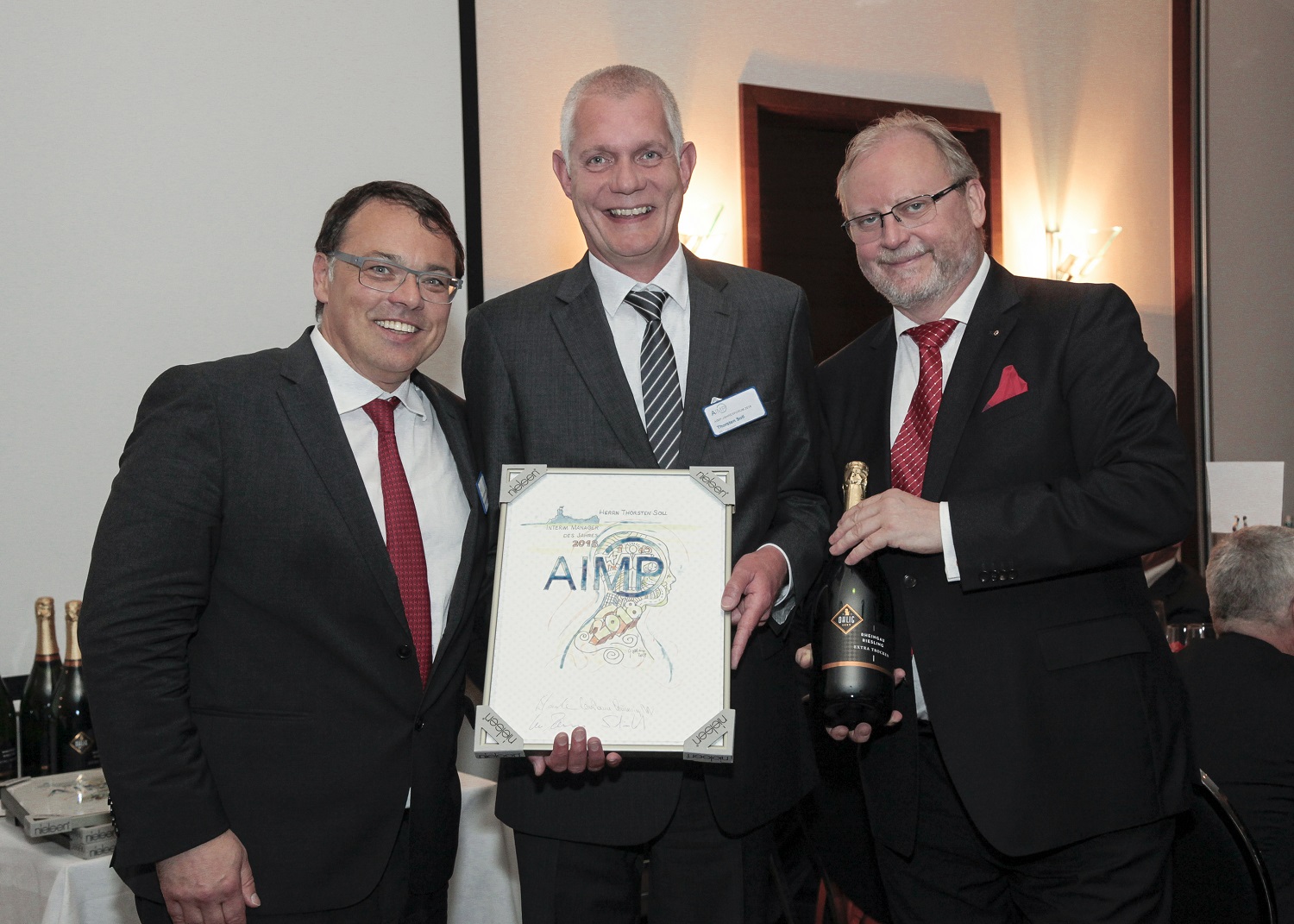 Dr. Harald Schönfeld, Thorsten Soll, Bodo Blanke (Bildquelle: Stephan Sasek) Dr. Harald Schönfeld, Thorsten Soll, Bodo Blanke (Bildquelle: Stephan Sasek)