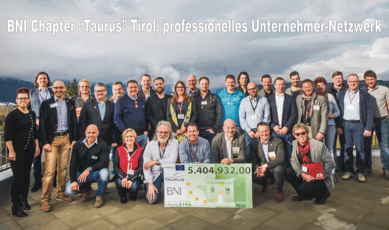 ©BNI-Taurus, Gründung 11.12.2015, 30 Mitglieder, 1.306 Empfehlungen 5.541.277,00 generierter Umsatz ©BNI-Taurus, Gründung 11.12.2015, 30 Mitglieder, 1.306 Empfehlungen 5.541.277,00 generierter Umsatz