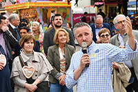 Backstage Tour Nürnberger Volksfest 2018 mit UnternehmerClub ORANGE. (Bild:SMIC! Events & Marketing)
