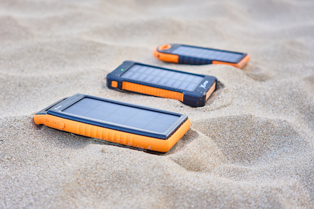 Powerbank PLUS Solar Serie von XLayer Powerbank PLUS Solar Serie von XLayer