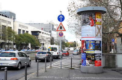 Ein Klassiker im Stadtbild: Die Litfaßsäule als Allgemeinstelle Ein Klassiker im Stadtbild: Die Litfaßsäule als Allgemeinstelle