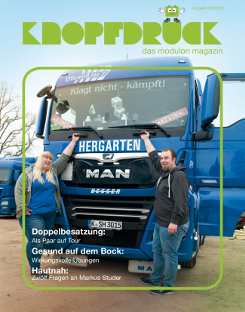 Zum 5-jährigen Bestehen der modulon Webservice GmbH ist die zweite Ausgabe des modulon-Kundenmagazin Zum 5-jährigen Bestehen der modulon Webservice GmbH ist die zweite Ausgabe des modulon-Kundenmagazin