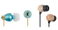 Chrystal Beats und Wood Ear Buds von G-Cube Chrystal Beats und Wood Ear Buds von G-Cube