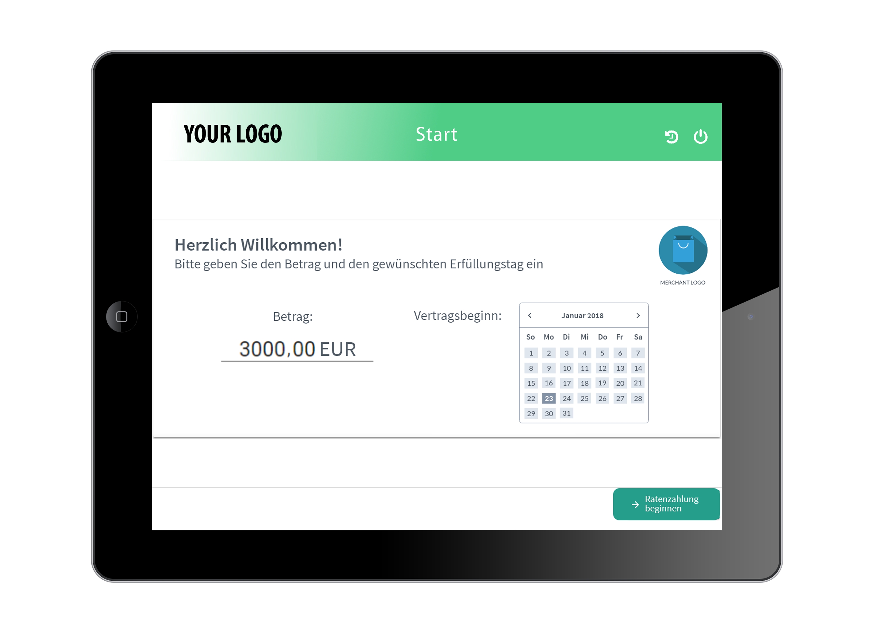 Die mobile POS-Ratenzahlung von payolution bietet Händlern eine unbürokratische Lösung via Tablet