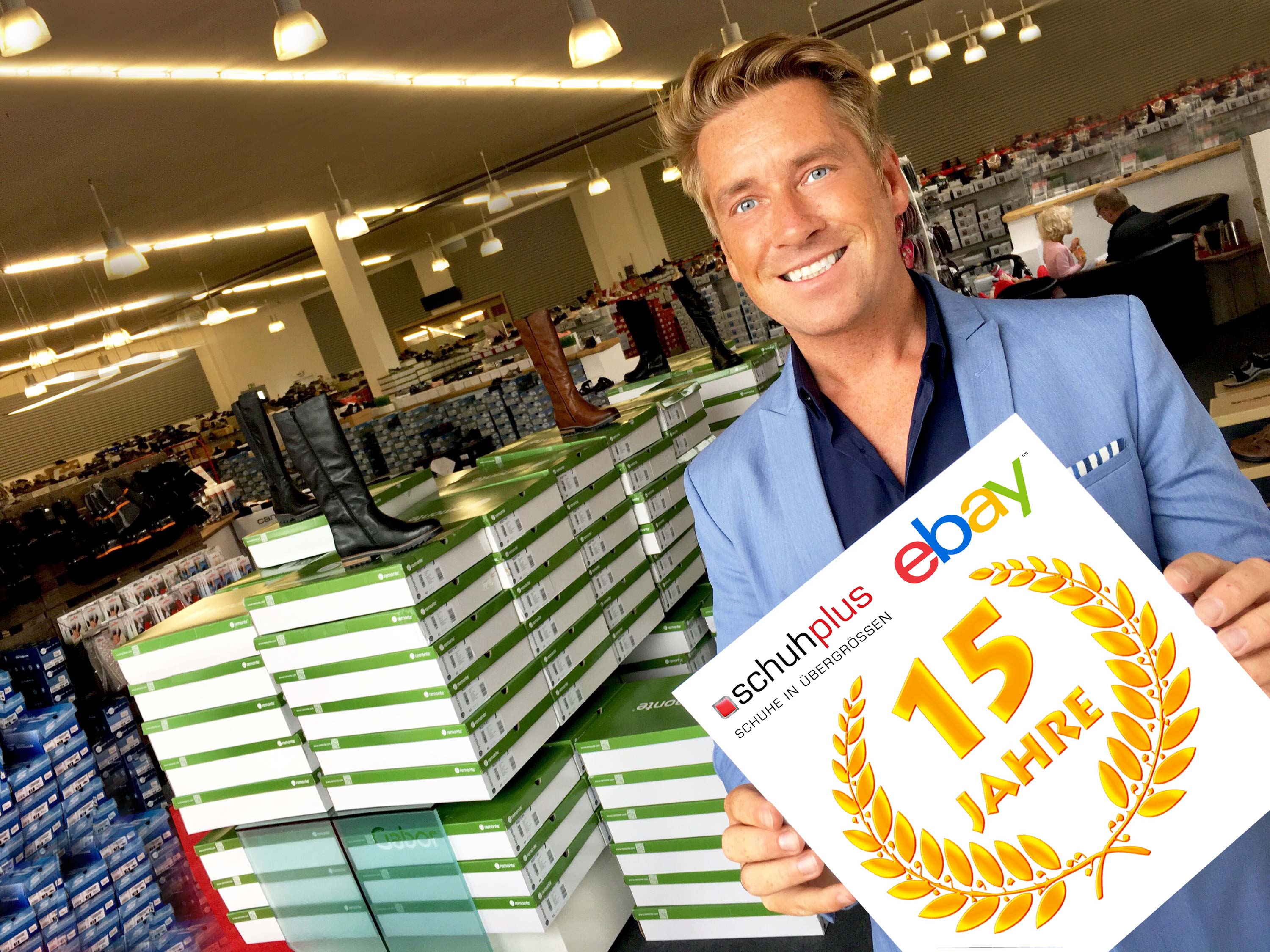 Pionier der ersten Stunde: Seitüber 15 Jahren nutzt Kay Zimmer den eBay-Shop schuhplus-com-gmbh Pionier der ersten Stunde: Seitüber 15 Jahren nutzt Kay Zimmer den eBay-Shop schuhplus-com-gmbh