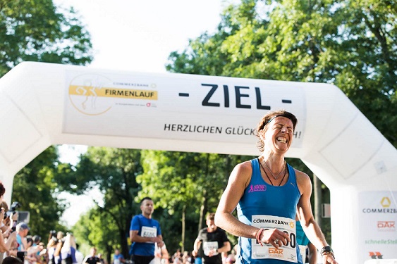 Teilnehmer beim Firmenlauf 2017