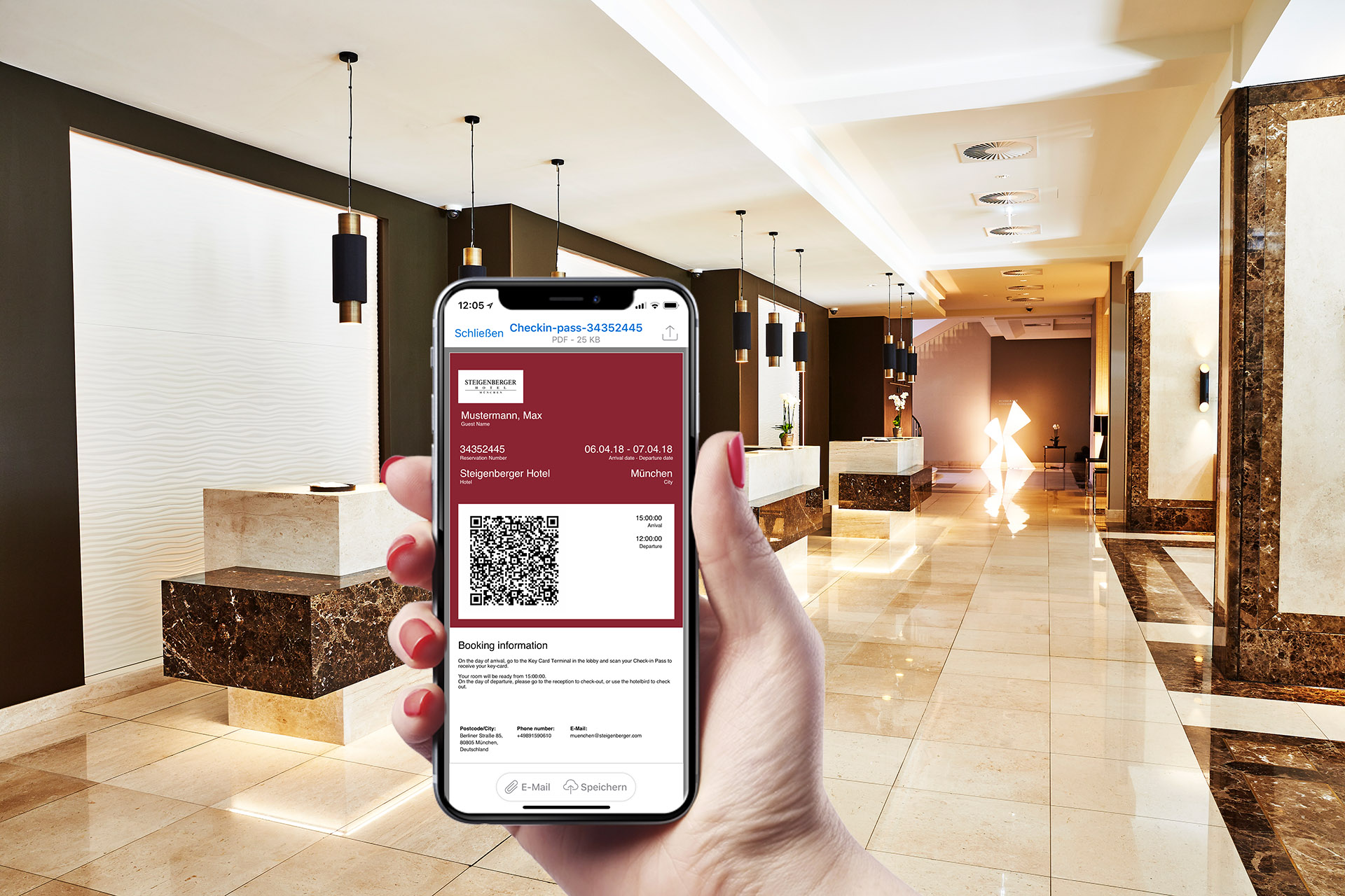 Hotelbird App und Kiosklösung bei Steigenberger nun auch im Luxussegment im Einsatz (Bildquelle: @De Hotelbird App und Kiosklösung bei Steigenberger nun auch im Luxussegment im Einsatz (Bildquelle: @De