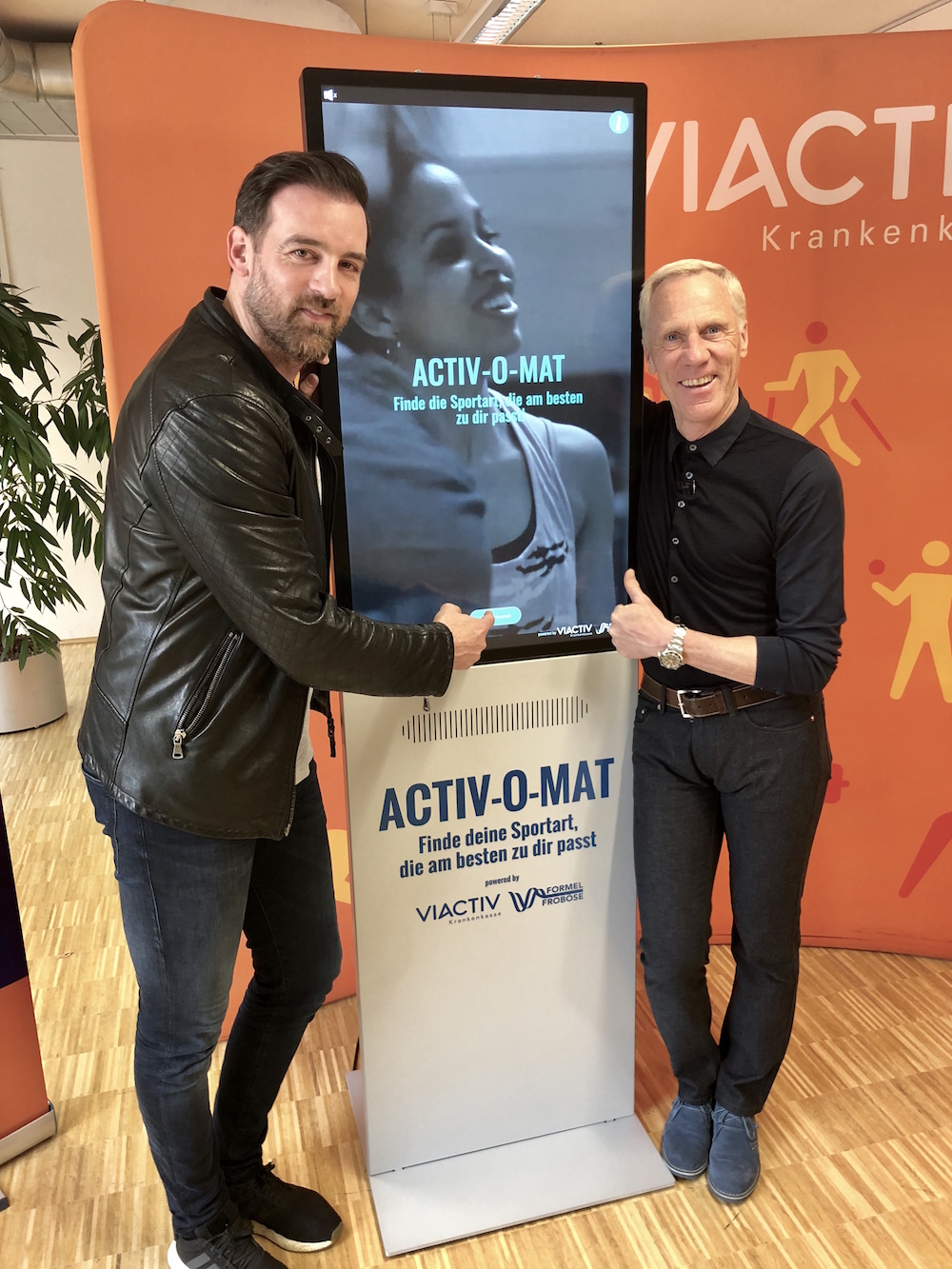 Prof. Ingo Froböse und Christoph Metzelder