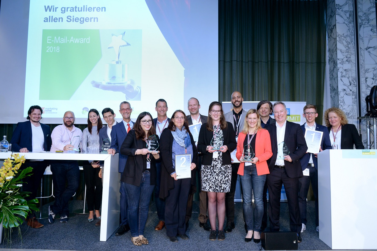 Preisträger E-Mail-Award 2018 (Bildquelle: Susanne Kurz) Preisträger E-Mail-Award 2018 (Bildquelle: Susanne Kurz)
