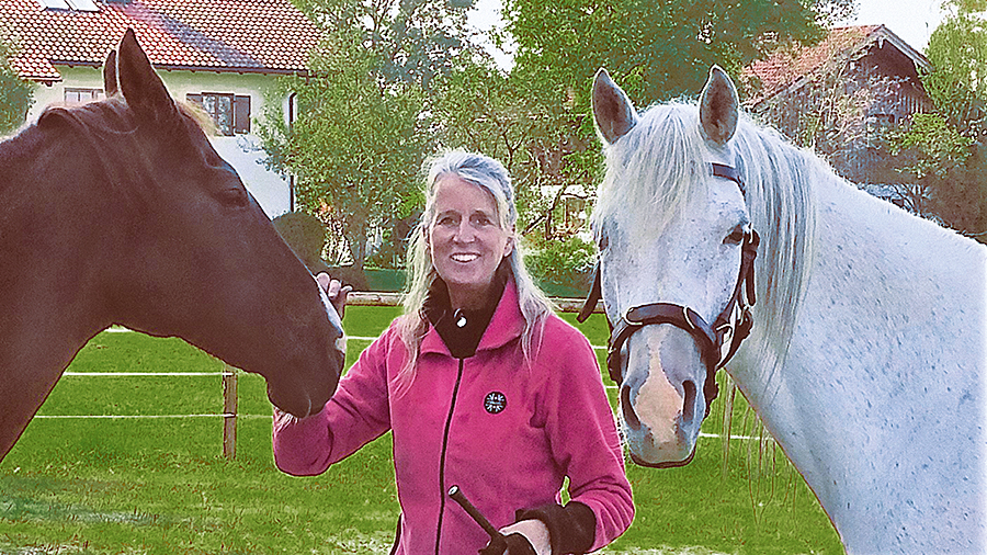 Stephanie Barth informiert auf der Pferd International zu seelischen Traumata und Energieräubern