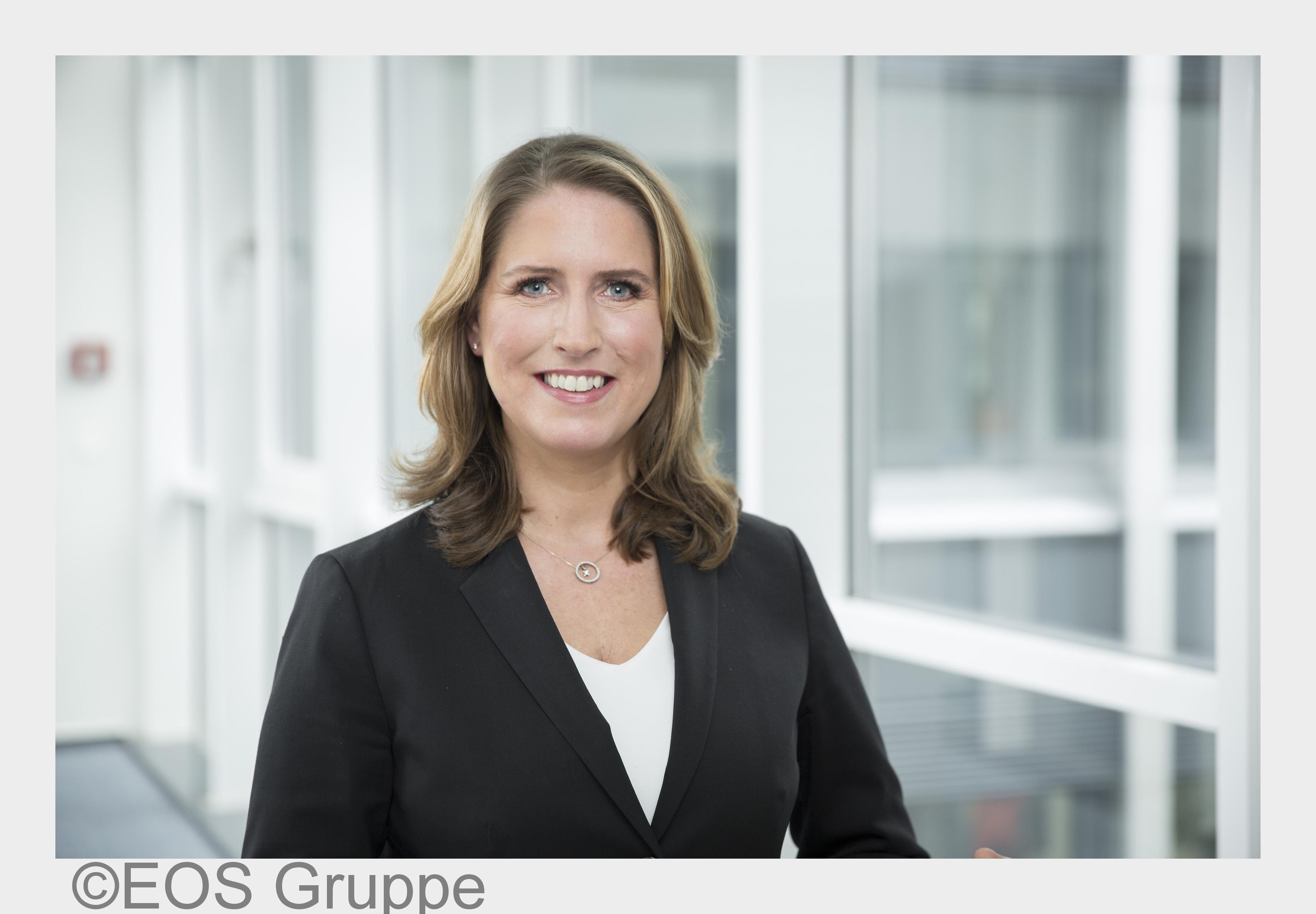 Sylke Sergel, Head of Corporate Human Resources bei EOS (Bildquelle: EOS Gruppe) Sylke Sergel, Head of Corporate Human Resources bei EOS (Bildquelle: EOS Gruppe)