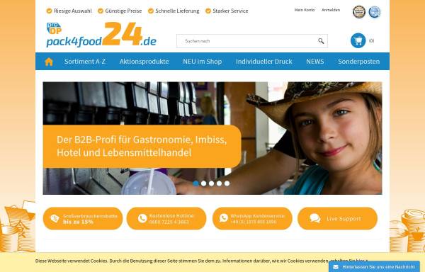 Pack4Food24 Onlineshop Pack4Food24 Onlineshop
