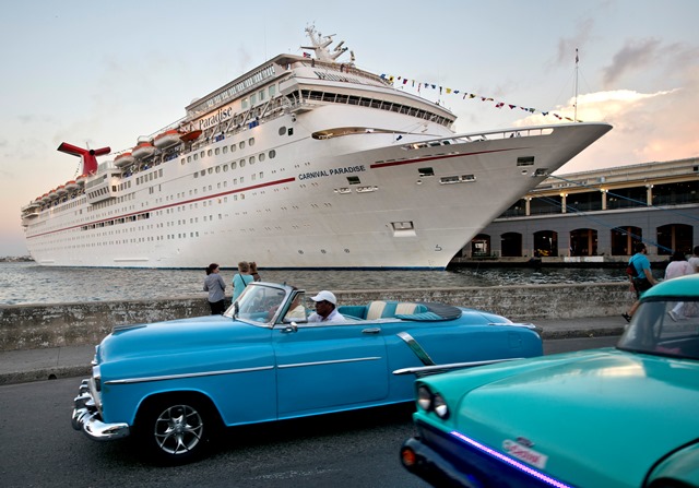 Die Paradise ist eines von fünf Carnival-Schiffen, die 2019/20 Havanna anlaufen Die Paradise ist eines von fünf Carnival-Schiffen, die 2019/20 Havanna anlaufen