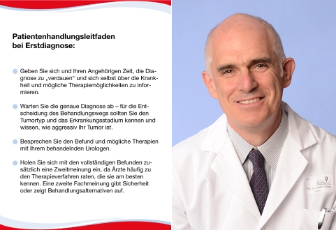 Chefarzt Prof. Dr. med. Th. Klotz rät Patienten zum besonnenen Umgang mit einer Krebsdiagnose Chefarzt Prof. Dr. med. Th. Klotz rät Patienten zum besonnenen Umgang mit einer Krebsdiagnose