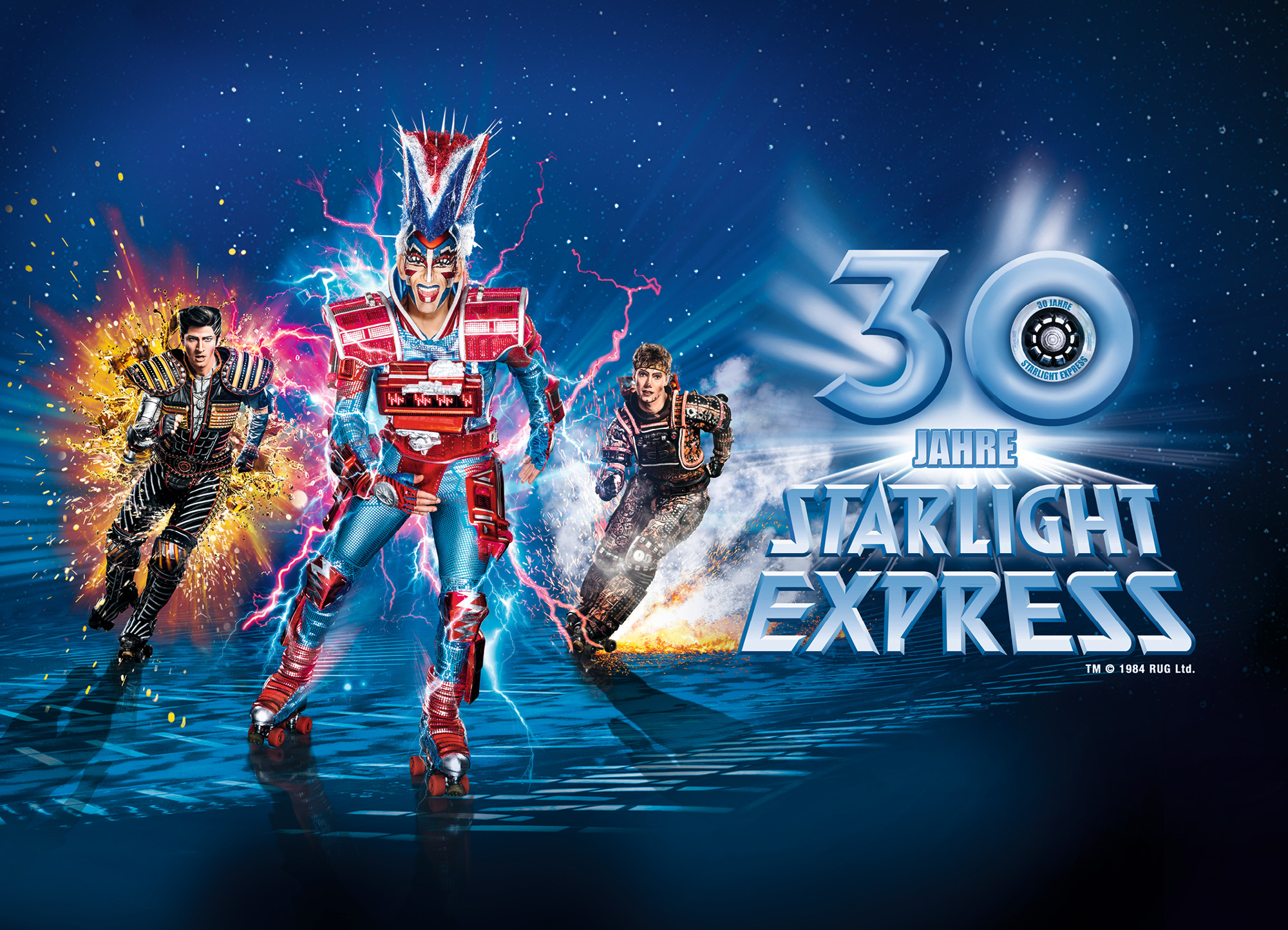 30 Jahre Starlight Express - Das Jubiläum (Bildquelle:©STARLIGHT EXPRESS) 30 Jahre Starlight Express - Das Jubiläum (Bildquelle:©STARLIGHT EXPRESS)