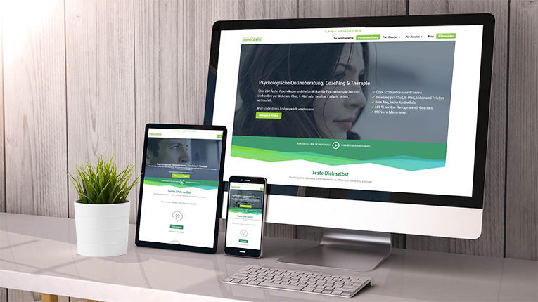 www.mentavio.com: Die Online-Plattform für psychologische Beratung ist auf Wachstumskurs