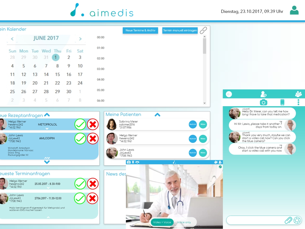 Aimedis verbindet Patienten,Ärtzte