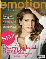 Im Exklusivinterview der Prototyp der EMOTION Frau: Steffi Graf Im Exklusivinterview der Prototyp der EMOTION Frau: Steffi Graf