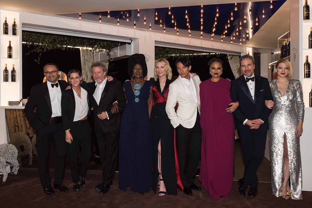 Die Jury der 71. Filmfestspiele in Cannes in der Mouton Cadet Wine Bar Die Jury der 71. Filmfestspiele in Cannes in der Mouton Cadet Wine Bar