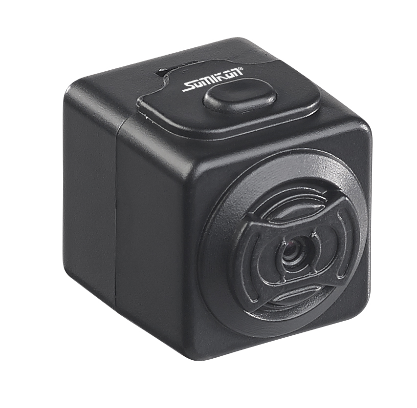 Ultrakompakte HD-Videokamera DV-705.cube mit microSD-Slot und Magnet-Halterung Ultrakompakte HD-Videokamera DV-705.cube mit microSD-Slot und Magnet-Halterung