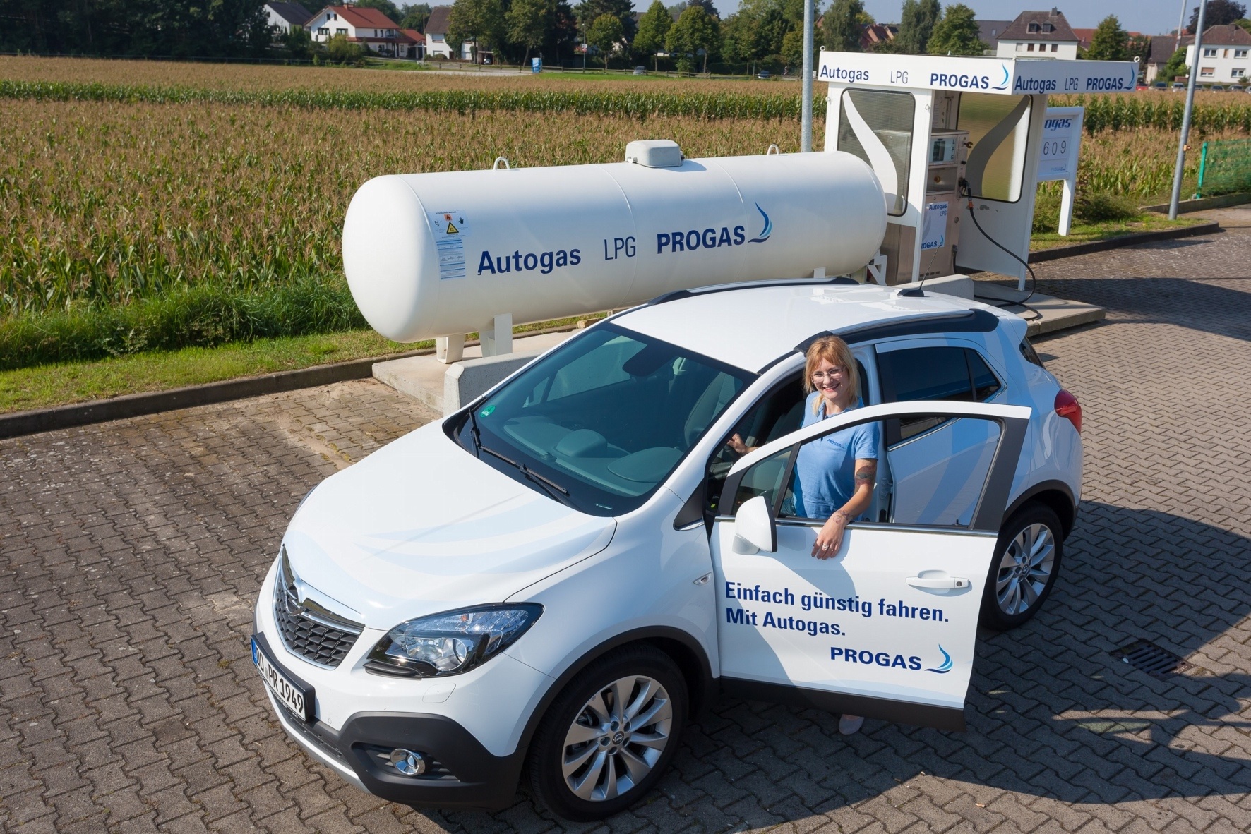 PROGAS hat mit ca. 400 eigenen Autogas-Tankstellen eines der größten Versorgungsnetze in Deutschland PROGAS hat mit ca. 400 eigenen Autogas-Tankstellen eines der größten Versorgungsnetze in Deutschland